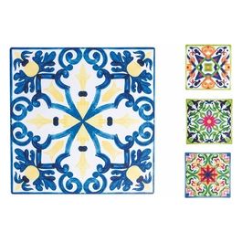 Set 4 Naxos Sottobicchiere Quadrato 4 Ass.