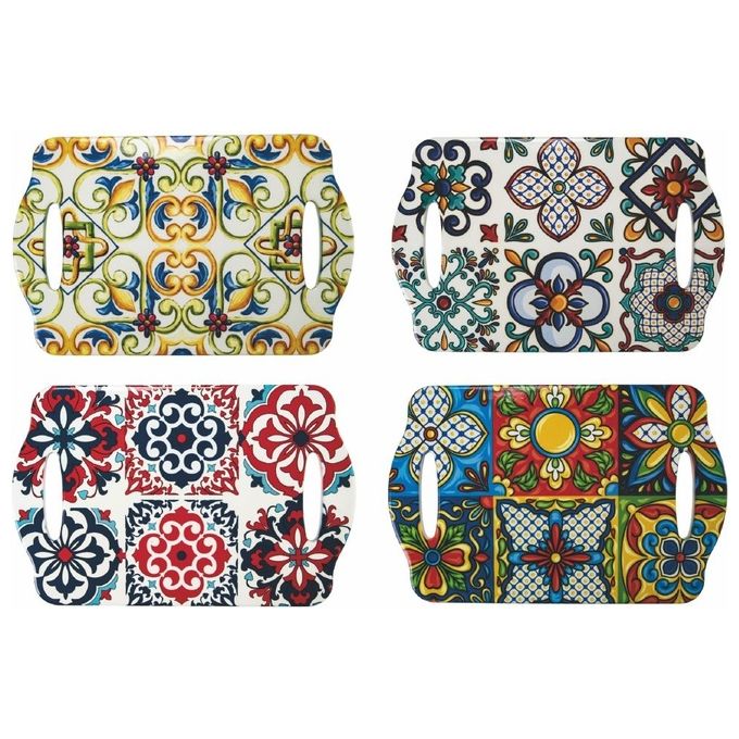 VDE TIVOLI 1996 Set 4 Poggiami Vassoio 4 Ass.