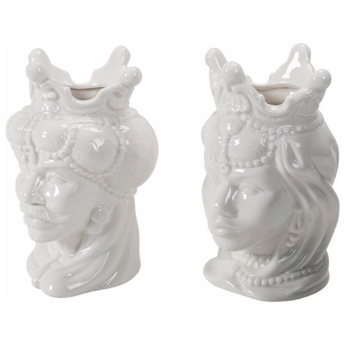 VDE TIVOLI 1996 Set 2 Sicilia Testa Di Moro 2 Ass Bianco 19,5 Cm