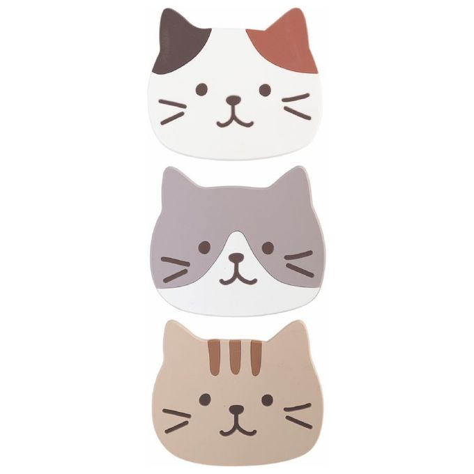 VDE TIVOLI 1996 Set 6 Cats Sottobicchieri 3 Ass