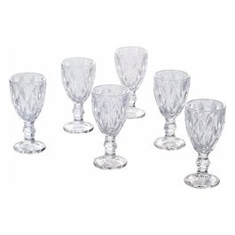 Set 6 Liquorini Trasparenti In Vetro 45 Ml Prisma Per Un Elegantissimo Servizio A Tavola