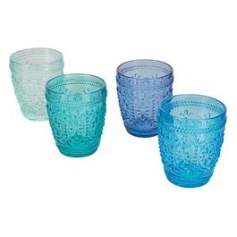Set 4 Bicchieri Acqua In Vetro 300 Ml, Imperial Ocean