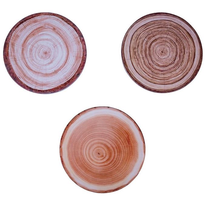 VDE TIVOLI 1996 Set 3 Wood Sottopentola Tondo 3 Ass.