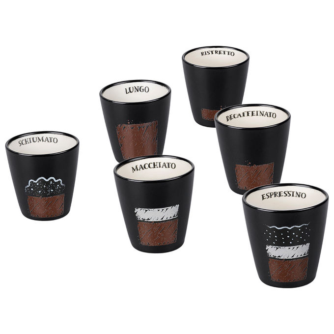 VDE TIVOLI 1996 Set 6 Un Caffe' Come Piace A Me Tazzina 6 Ass