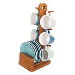 Shades Set 6 Tazzine Caffe'C/Piatt.Stand Ocean