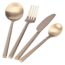 Stylo Set Posate 24Pz Oro Opaco