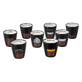 Un Caffe' Come Piace A Me Set 8 Tazzine