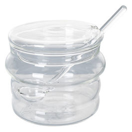 Zuccheriera Con Tappo In Vetro Borosilicato