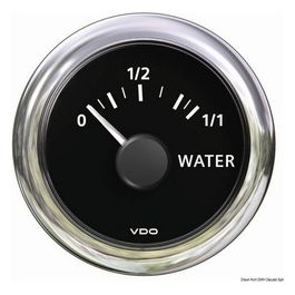 VDO Marine Indicat livello acqua 10/180 Ohm nero 