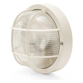 Applique Tonda E27 Max 60W Bianco