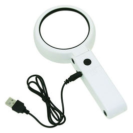 Lampada da Tavolo/Mano con Lente 5X/11X e 8 LED