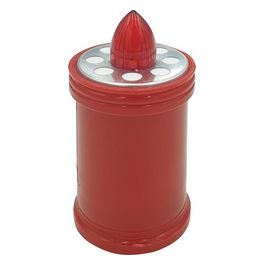 Lumino Elettrico a Led 12.9cm Durata 60 Giorni Rosso con Luce Intermittente Rossa