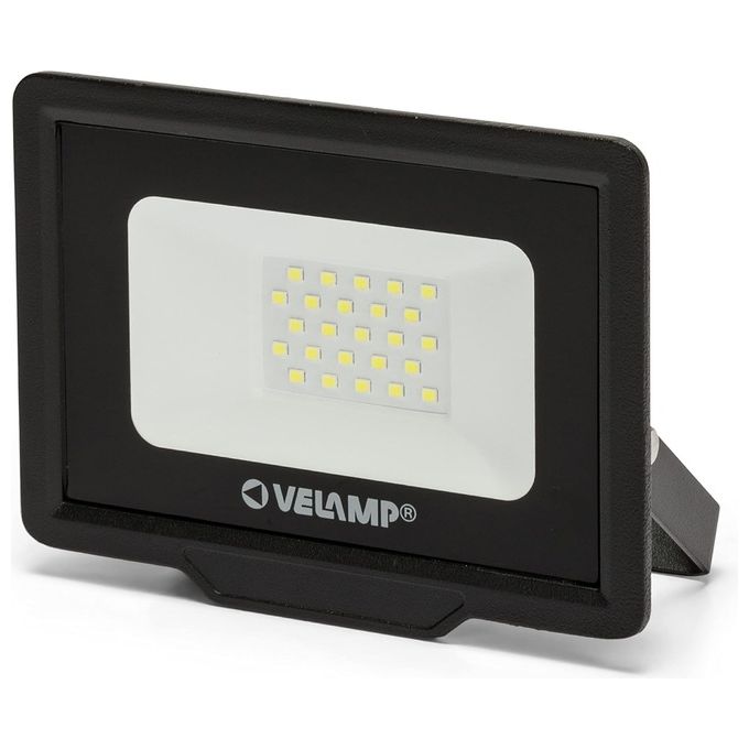 Velamp Proiettore LED 20W Fisso Alluminio/Abs