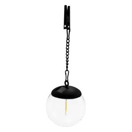 SPK20 Lampada Solare a Sospensione 10cm Nero