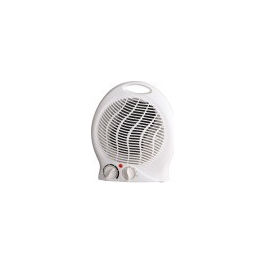 Velamp, Termoventilatore Fisso 2000W, Con Termostato di Sicurezza, Bianco