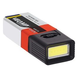 Velamp Torcia Led Snicker 1W 6500K Nero