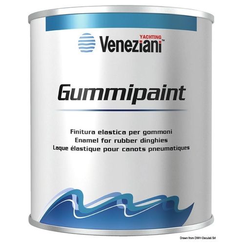 Veneziani Antivegetativa Gummipaint bianca 0,5 l 