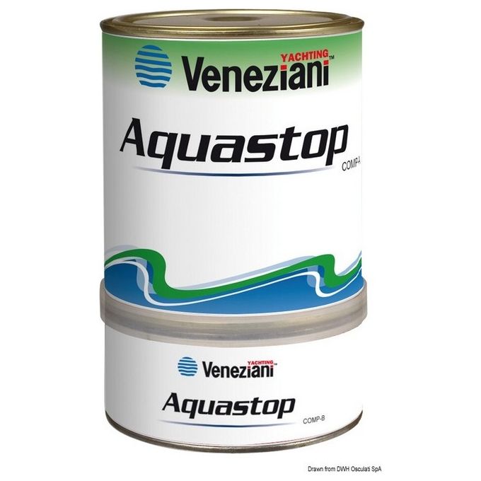 Veneziani Fondo Aquastop azzurro trasparente 