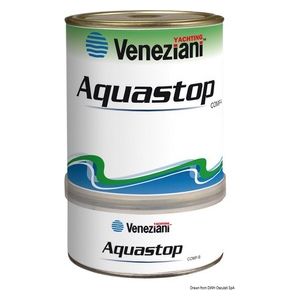 Veneziani Fondo Aquastop azzurro trasparente 
