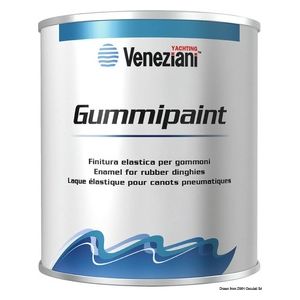 Veneziani Vernice elastica Gummipaint nera 0,5 l 