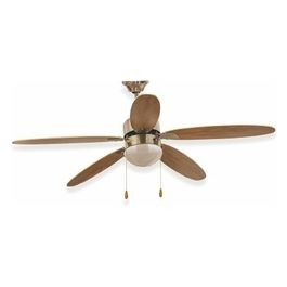 Ventilatore A Soffitto 130Cm Con 5 Pale E Illuminazione Integrata Ideale Per Climatizzazione Interna E Comfort Ambientale