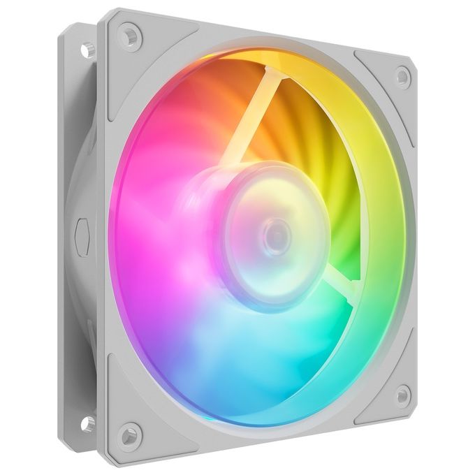 Image of Ventola Per Case Mobius 120p bianco 120*120*25 Argb