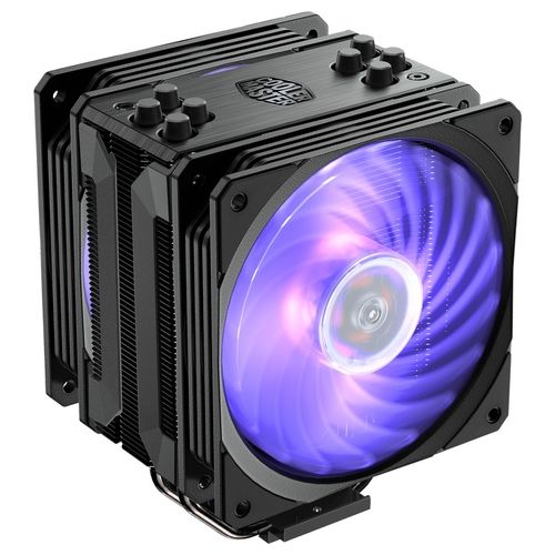 Ventola Hyper 212 RGB BLACK Edition with LGA1700, Tower, 120mm 650-2000 RPM PWM fan, 4x heatpipes, Full Socket Support
