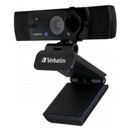 Verbatim Awc-03 Webcam Ultra Hd 4K Autofocus  Dual Microp