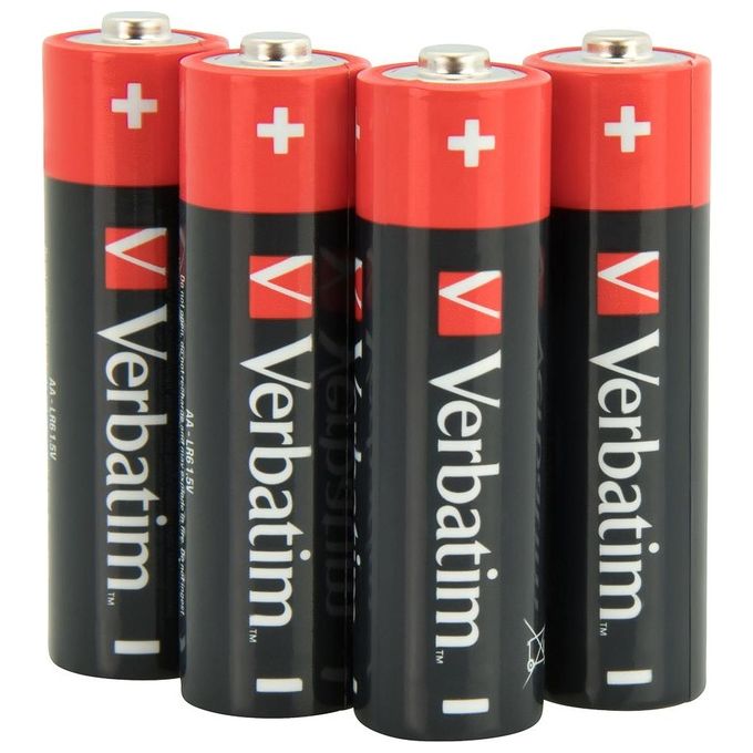 Verbatim Batterie Alcaline Stilo AA 10 Pezzi