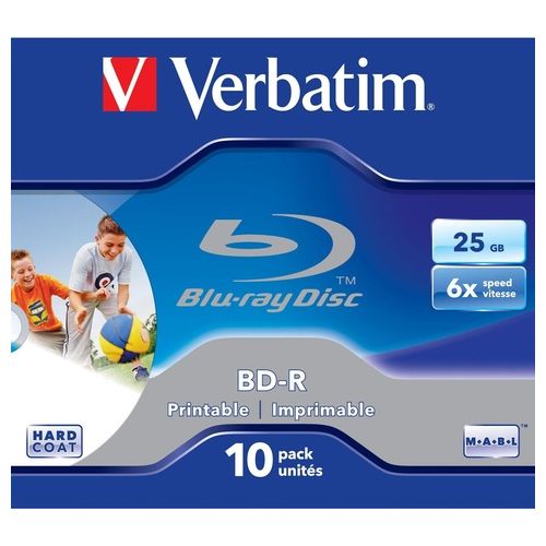 Verbatim Blu Ray Disc 25gb 6x Print. C.10 Xx