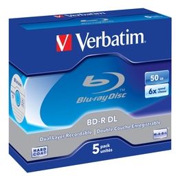 Verbatim Blu Ray Disc Double Layer-50gb- 5pz