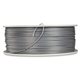 bobina stampante 3d abs argento (silver/metal-grey) 1.75mm 1kg