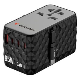 Caricatore Universale Nero AC con Ricarica Rapida