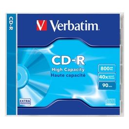 Verbatim Cd-R 800Mb 40x Jewel Case