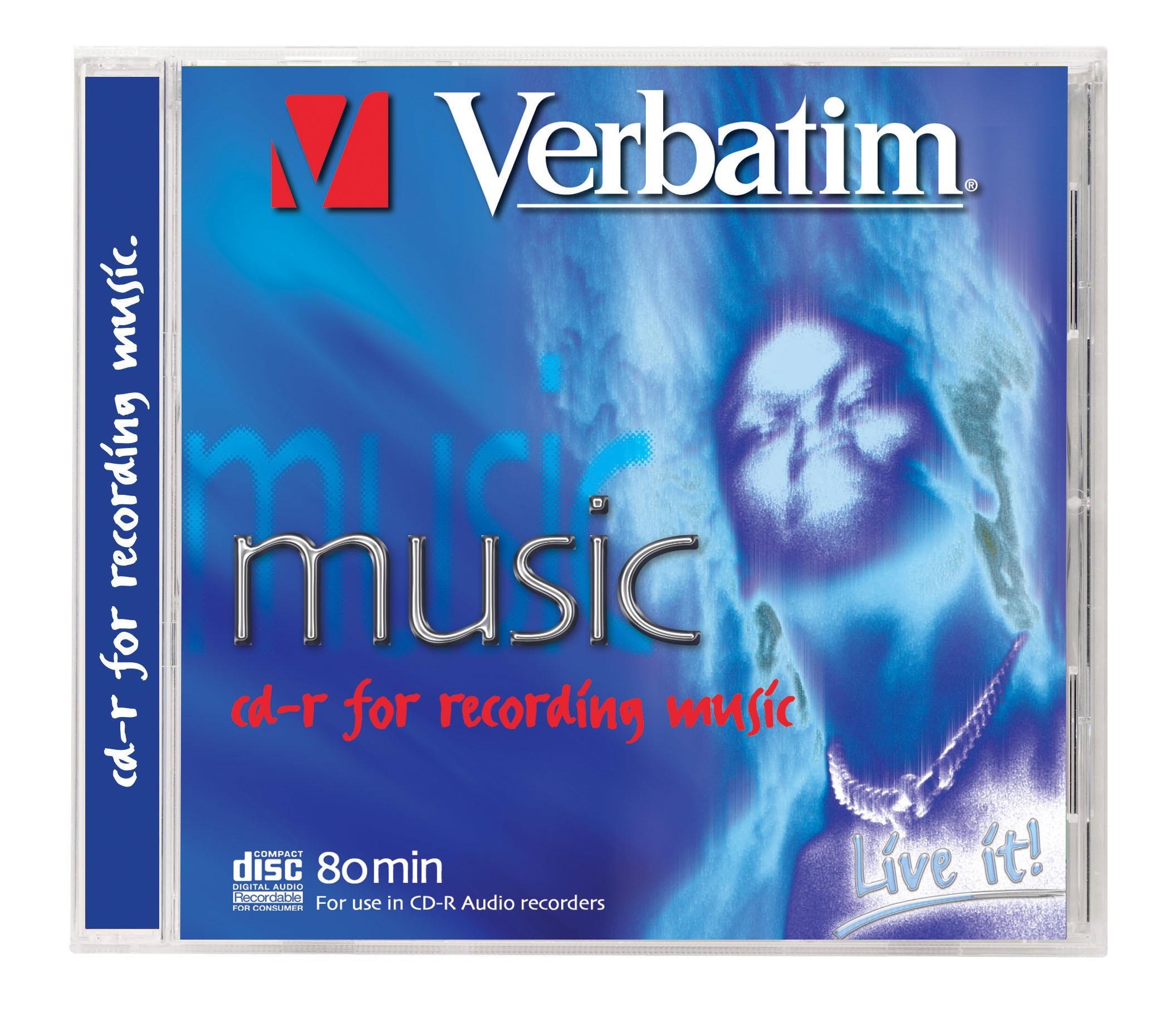 Verbatim Cd-r Music Jc
