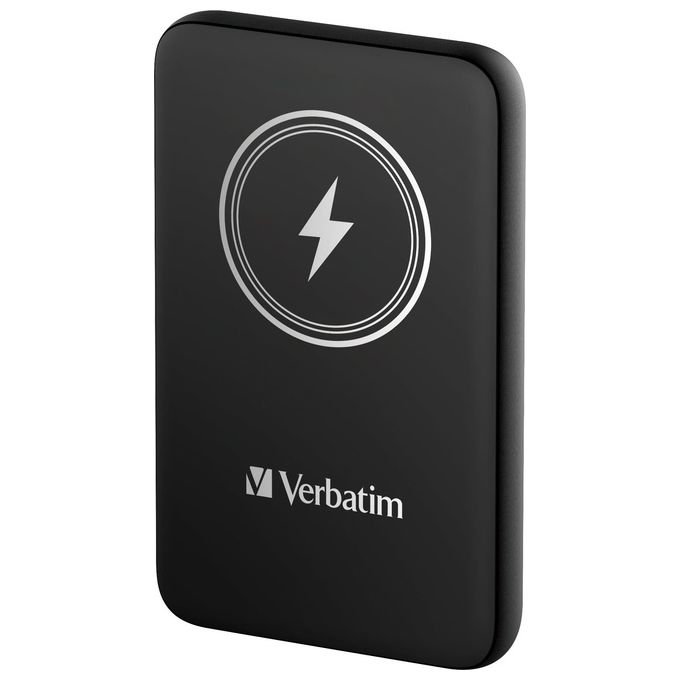 Verbatim Charge 'n' Go Polimeri di Litio 10000 Mah Carica Wireless Nero