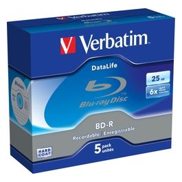 DataLife 6x BD-R 25 GB 5 Pezzi