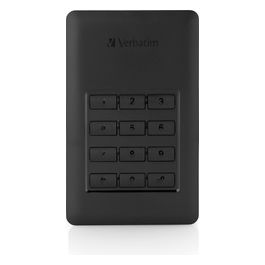 Disco Rigido Esterno 1Tb Usb 3.1 Gen1 Storengo Crittografato Accesso con Tastierino Numerico Aes 256bit