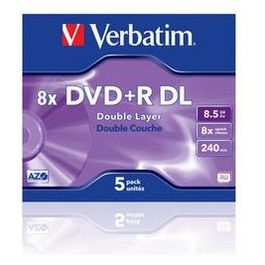Verbatim Dvd+r Double Layer 8.5gb 8x Cf.5 Xx