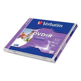 Verbatim dvd r wide 4.75gb 16x wide Printable