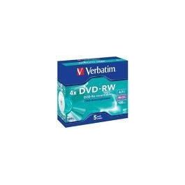 Verbatim Dvd-rw 4.7 Gb 4x   Conf.5  Xx