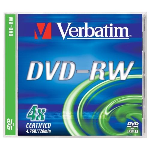 Verbatim Dvd-RW 4,7Gb 4x Jewel Case
