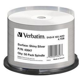 Dvd Vergine 4,7Gb DVD-R 50 Pezzi