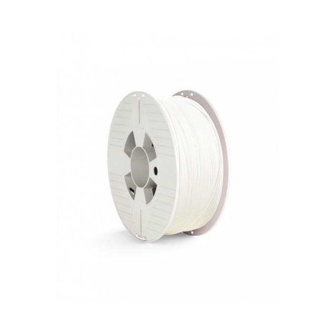 Verbatim Filamento 3D Petg 1,75mm Bianco 1Kg