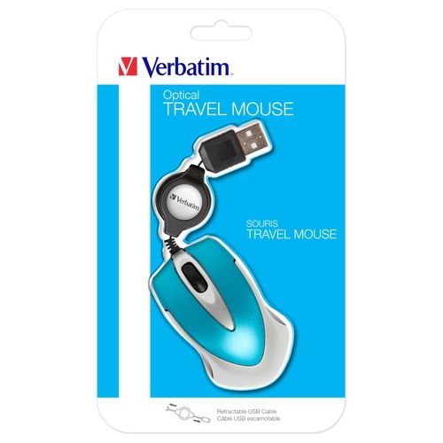 Verbatim go mini Optical Travel Mouse Caribbean