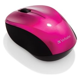 Verbatim go nano Wireless Mouse Black-Pink