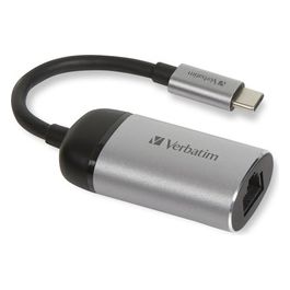 Verbatim Hub di Interfaccia Usb 3.0 Type-C 1000Mbit/s Nero/Argento