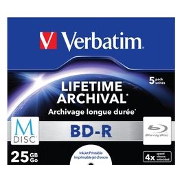 M-disc bd-r 25Gb 4x Cf.5pz print.