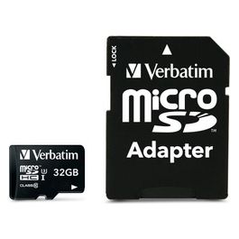 Verbatim Micro Sdhc-32Gb- pro Class 10+adat.