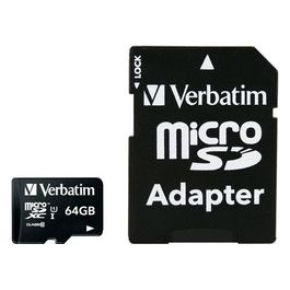 Micro sdhc 64gb class 10 incl. adapter - 44084